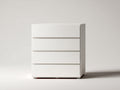 Kommode mit Schubladen 60x35x80 cm MDF Weiß Modernes Design